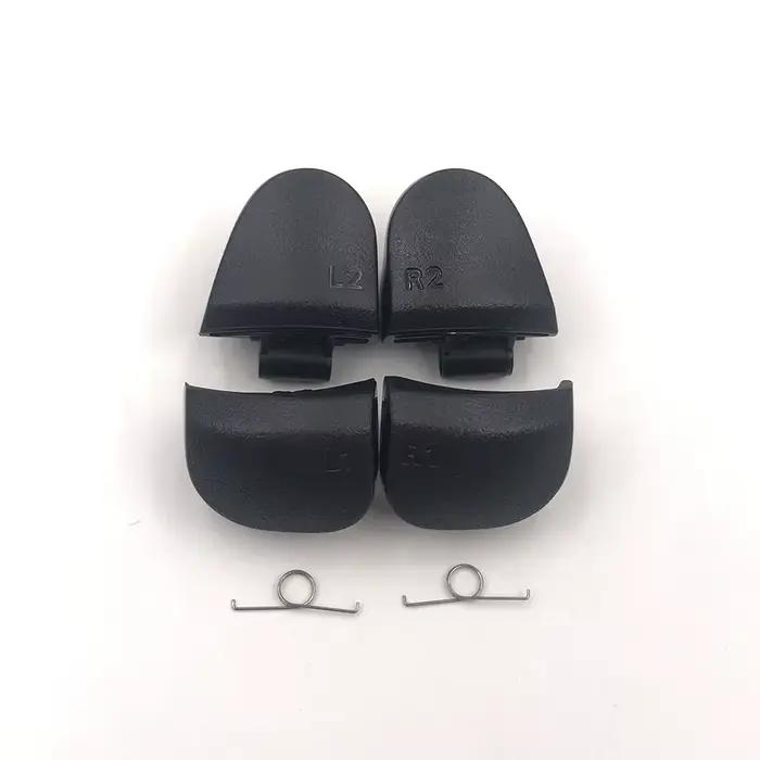 1-10 jeux de boutons de déclenchement noirs de remplacement R1 L1 R2 L2 pour clé de jeu de contrôleur PS5 010 020 030 avec ressort