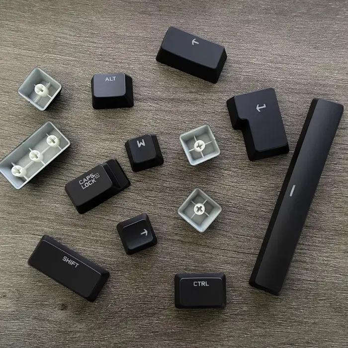 Capuchons de touches CTRL ALT TAB SPACE SHIFT pour clavier mécanique logitech G610