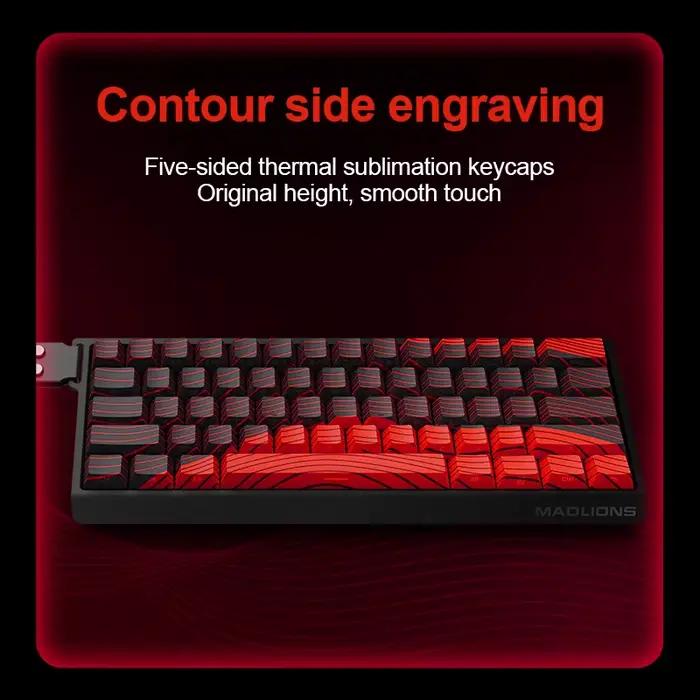 FGG MADLION MAD 60HE interrupteur magnétique clavier mécanique