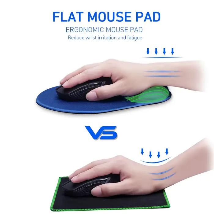 Tapis de souris de jeu ergonomique avec repose-poignet pour ordinateur portable clavier