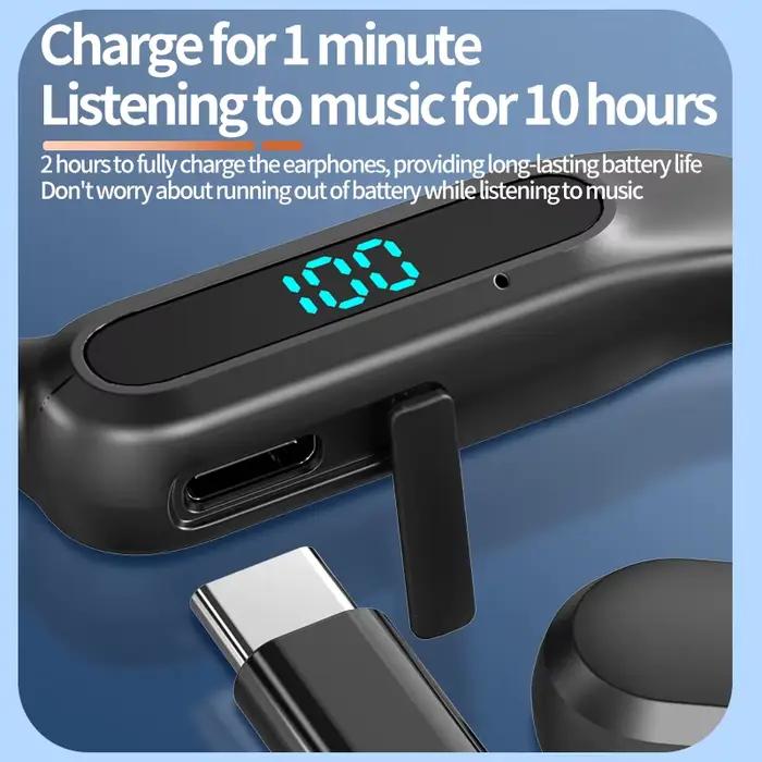 Écouteurs sans fil Bluetooth 6.0