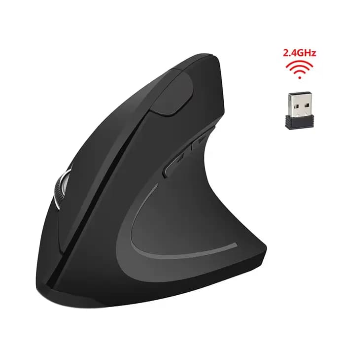 Souris sans fil ergonomique verticale