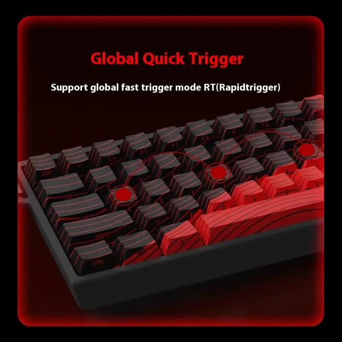 Clavier mécanique Madcatz Mad60 Mad68 HE 8k à interrupteurs magnétiques