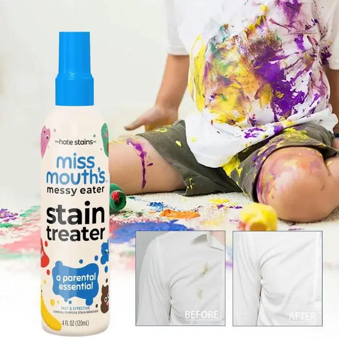 Spray détachant pour tissu, dissolvant de lessive efficace, traitement des taches, dissolvant de taches, Spray à lessive pour aliments, taches de bougies pour animaux de compagnie