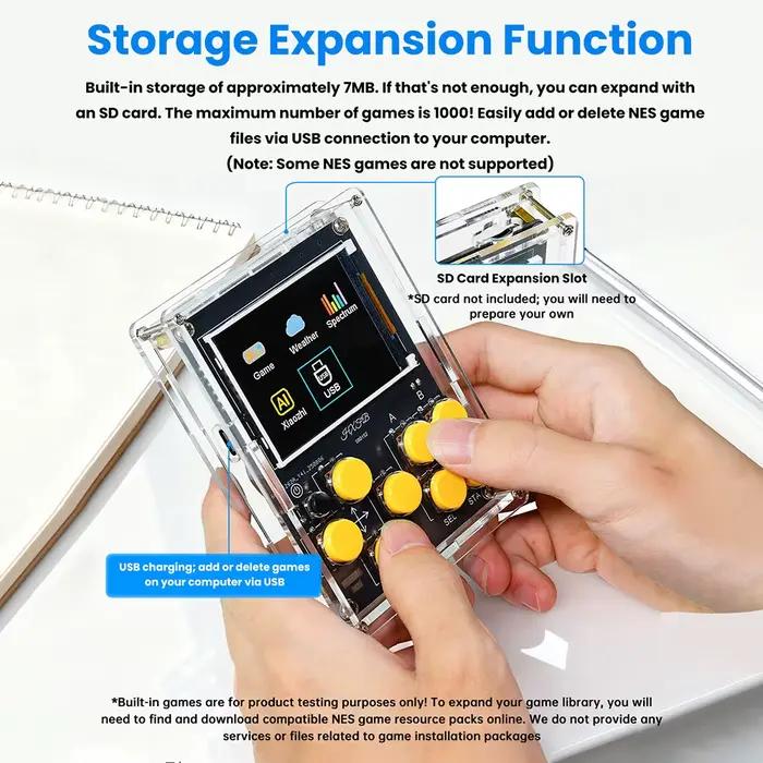 Console de jeu portable Kit de bricolage