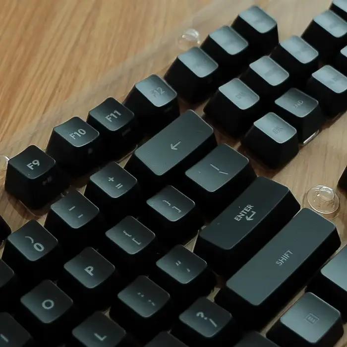 1 jeu de capuchons de touches originaux pour clavier mécanique Logitech G413