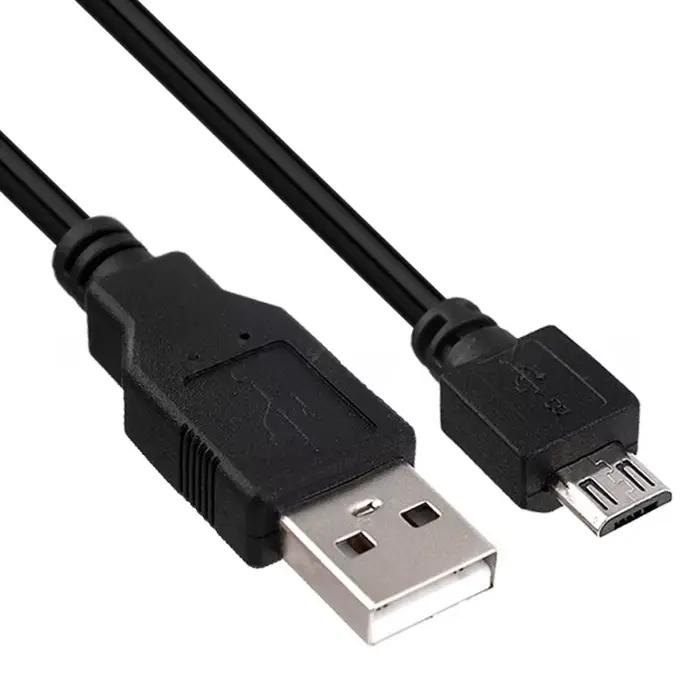 Câble de Charge pour Manette de Jeu PS4 et Contrôleur de Jeu PC Noir Compatible Console Durabilité Gaming