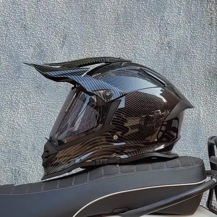 Nouveau casque de moto tout-terrain hommes et femmes casque de motocross intégral kask casque de descente motocross enfant capacete