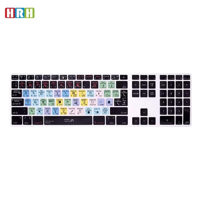 HRH – couverture de clavier raccourci avec pavé numérique