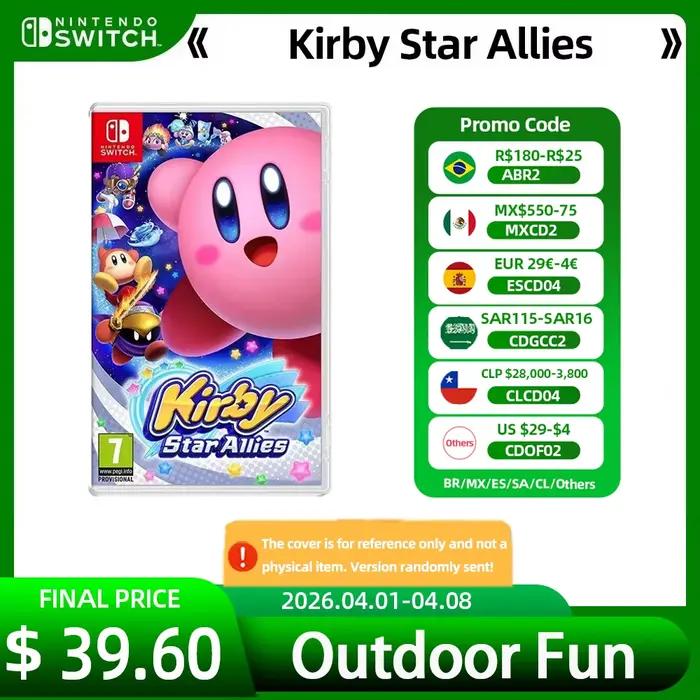 Kirby Star Alliés Nintendo Switch Jeu Offres 100% Officiel Original Physique Carte de Jeu Action Genre pour Commutateur OLED Lite