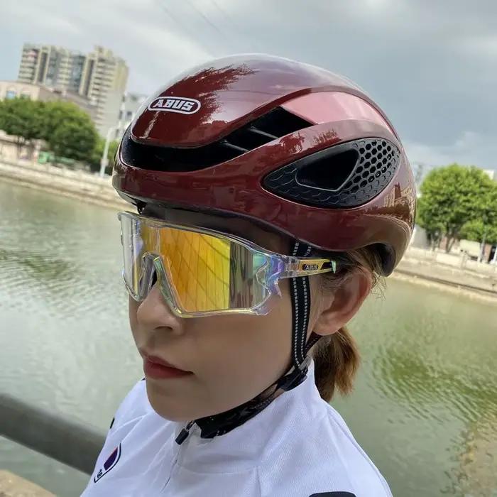 Casque de vélo ultra léger, casque rigide TT pour course de contre-la-montre, casque de cyclisme sur route, casque de vélo unisexe, casque de cyclisme en plein air, montagne, route