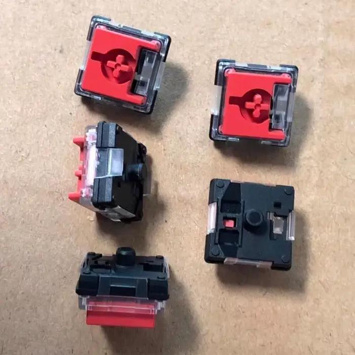 R53C claviers optiques à profil bas commutateurs effet lumière pour DeathStalker V2