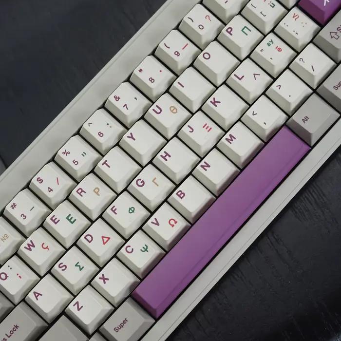 Ensemble de capuchons de touches rétro-éclairés en PBT