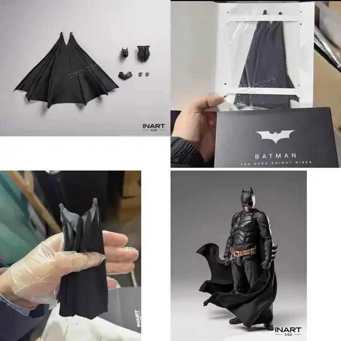 Spot INART Dark Knight Batman Cape Accessory Pack 1/12 Action Model Collectible Figure Toy Gift