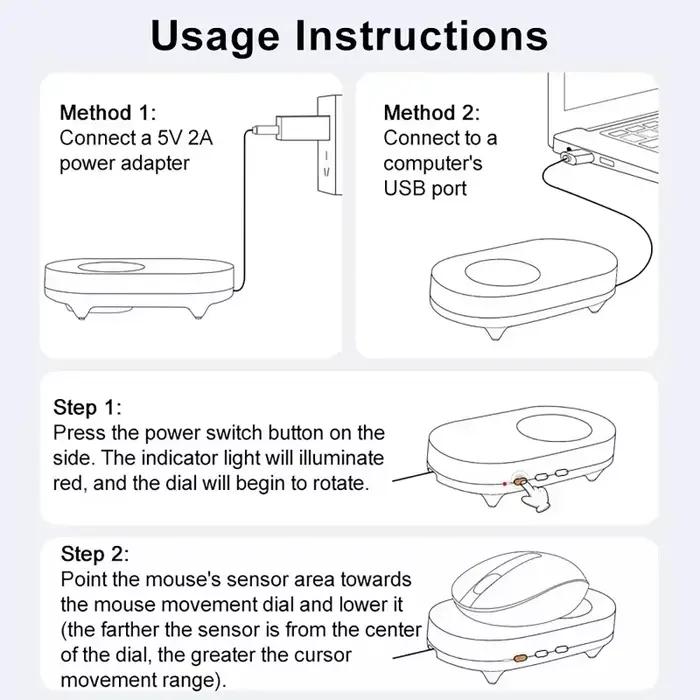 Simulateur de mouvement de souris virtuel anti-sommeil