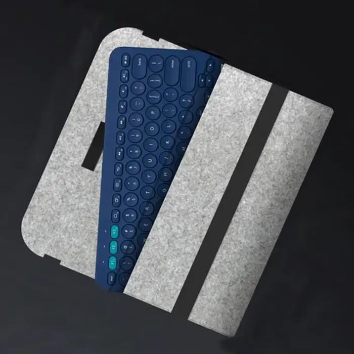 Sac de rangement pour clavier sans fil en feutre