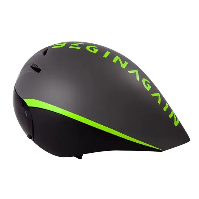 Casque de cyclisme de course TT de conception aérodynamique avec lunettes casques de vélo de route professionnels 3 lentilles casquettes de vélo de Protection amovibles