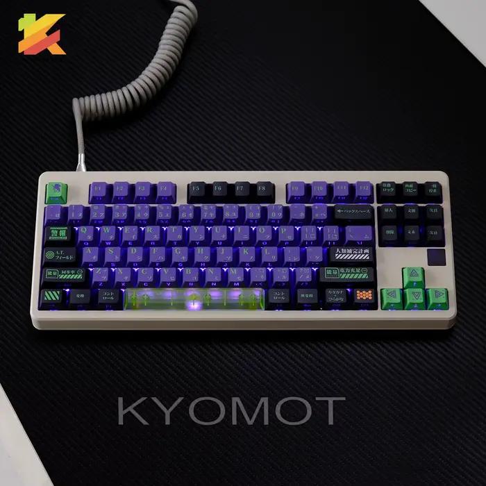 KTOMOT 136 touches EVA 01 Machine brillant à travers les capuchons