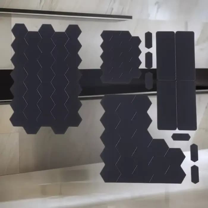 Autocollant DIY antidérapant en silicone pour clavier de souris ; Promuove le contrôle