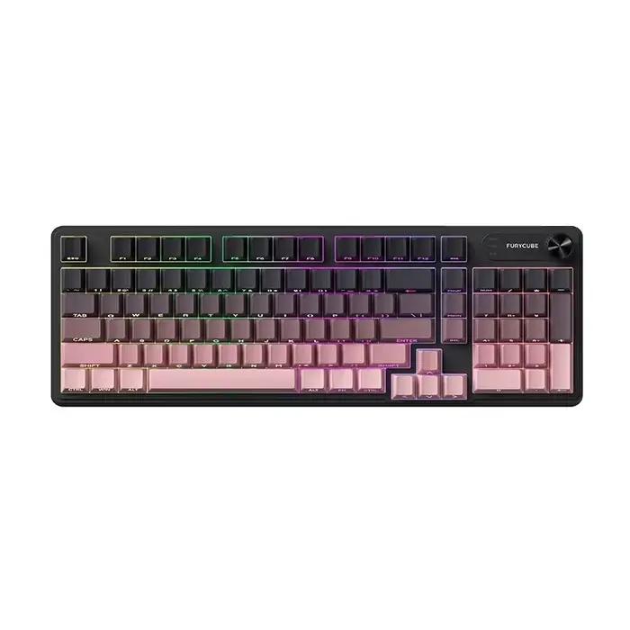 Clavier filaire silencieux pour jeux