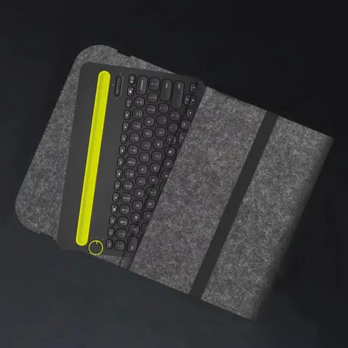 Sac de rangement pour clavier sans fil en feutre