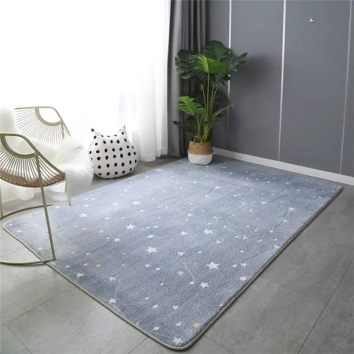 Tapis de zone uniques qui brillent dans la nuit