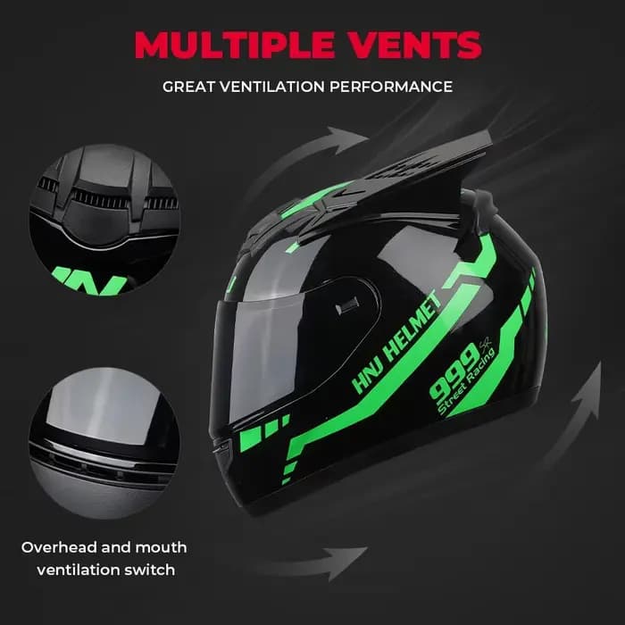Casques de Moto personnalité corne casque de Motocross