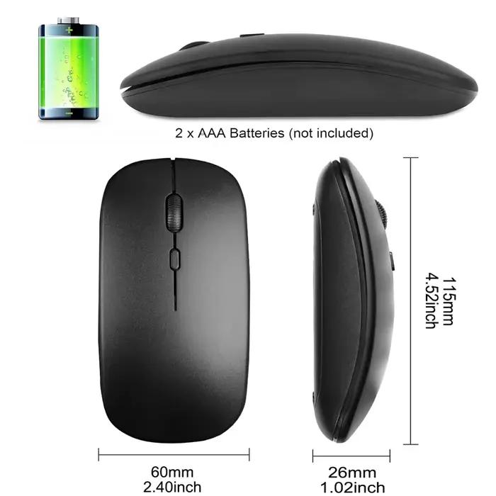 Souris optique sans fil mince 2.4GHz