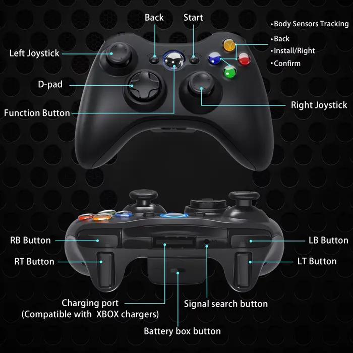 Manette filaire pour Xbox 360/Slim