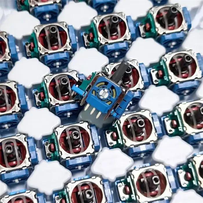 100 pièces Original nouveau pour Ps5 Dualsense contrôleur de jeu 3D bâton analogique pour Playstation 5 bouton de Joystick 2.3K potentiomètre bleu