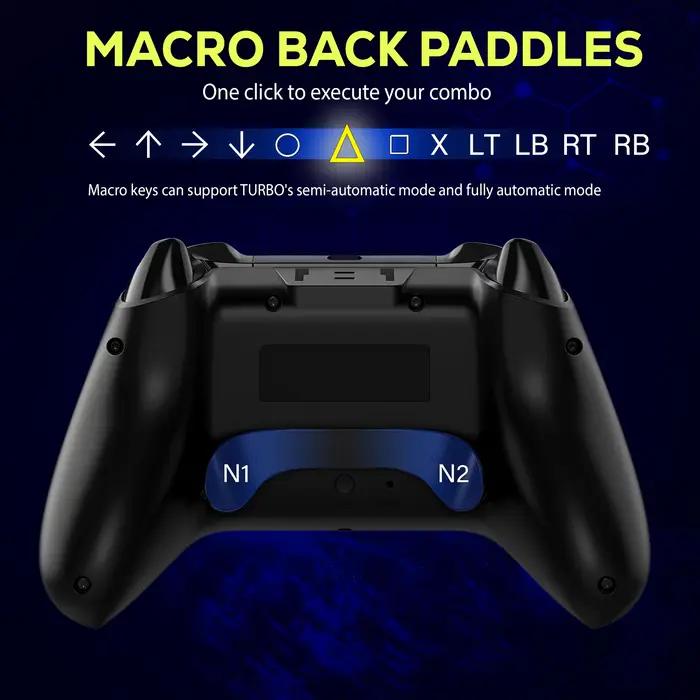 Manette sans fil QRD Spark N5 pour PS4/PS3/iOS/Android/PC
