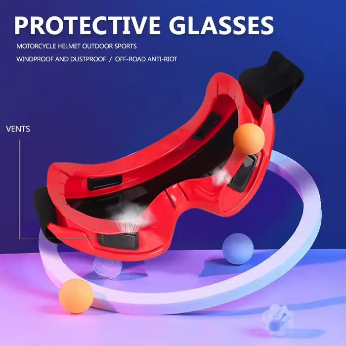 Lunettes de casque de moto lunettes de protection extérieures lunettes de soleil de moto lunettes ATV lunettes de Motocross ATV
