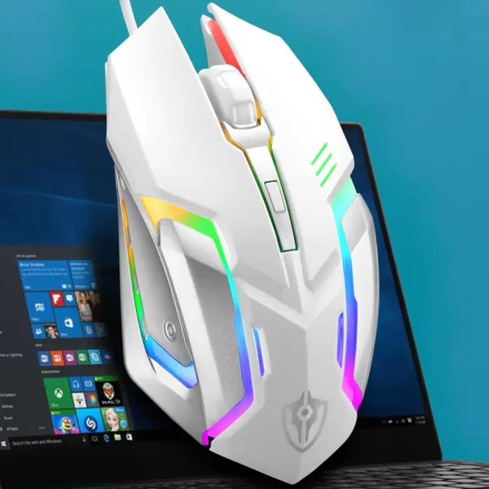 Souris filaire rétroéclairée par LED