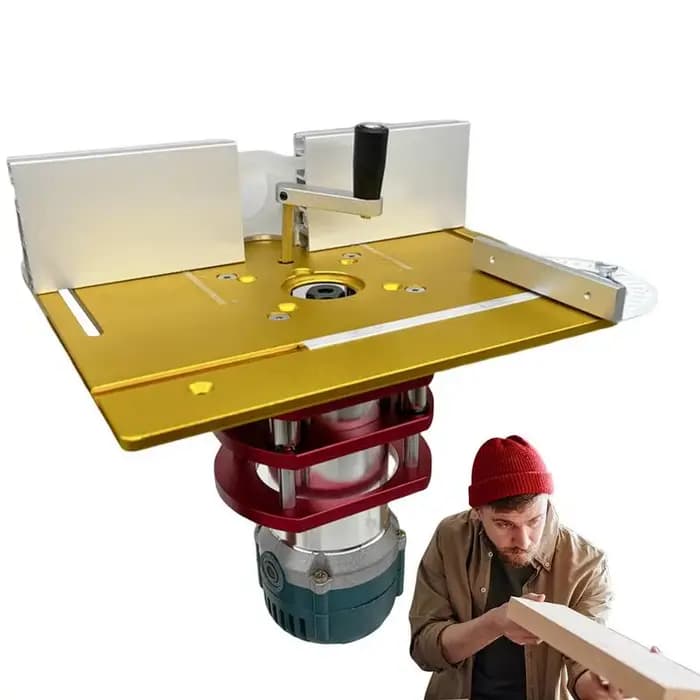 Kit de levage de routeur pour le travail du bois, système de levage antirouille, Base, échelle claire, outils pour le travail du bois, outils de gravure pour