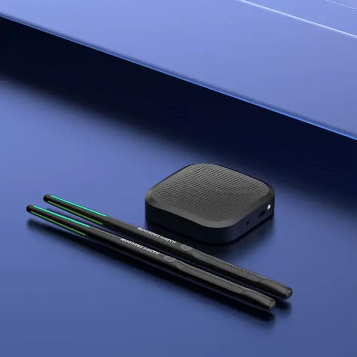 Batterie électronique virtuelle portable intelligente avec baguettes et pédales, idéale pour débutants, enfants et adultes