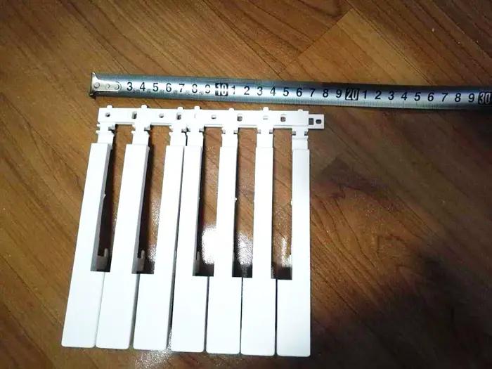 Pièces de clavier à touches blanches de remplacement