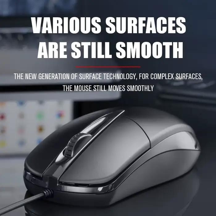 Souris d'ordinateur filaire USB