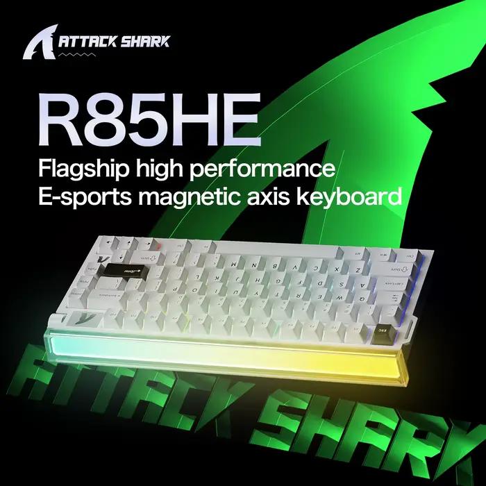 ATTACK SHARK R85 HE clavier magnétique filaire 8KHz