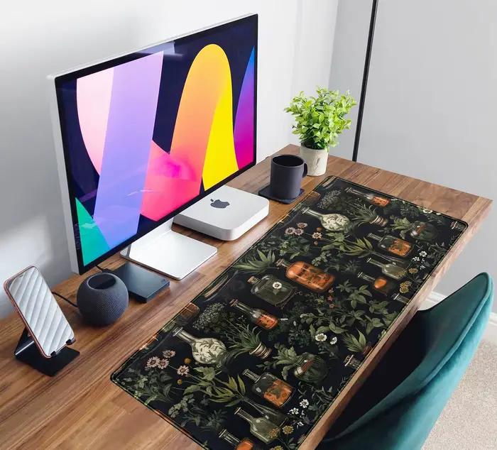 Tapis de souris en polymères pour bureau