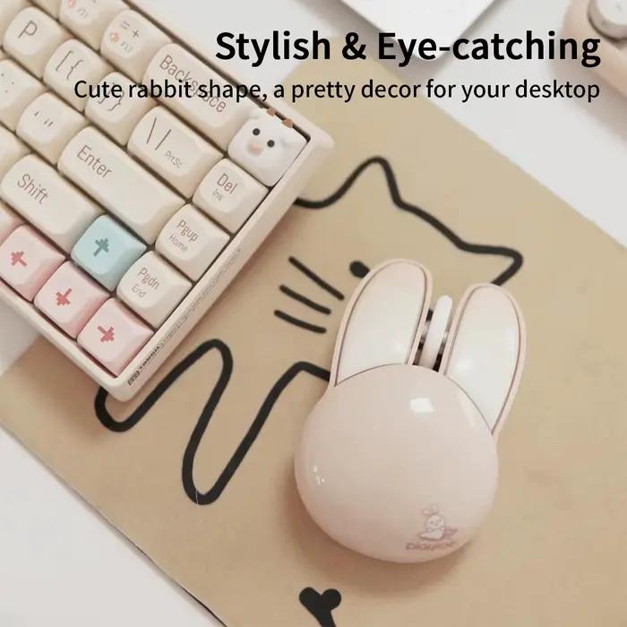 Souris sans fil MOFii Milk Tea Color Cute Bunny