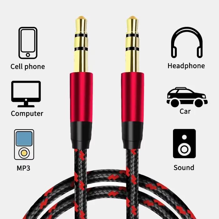 Câble Audio d'extension Jack 3.5mm