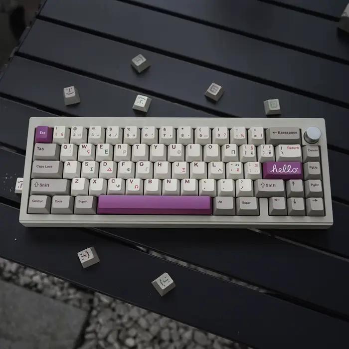 Ensemble de capuchons de touches rétro-éclairés en PBT