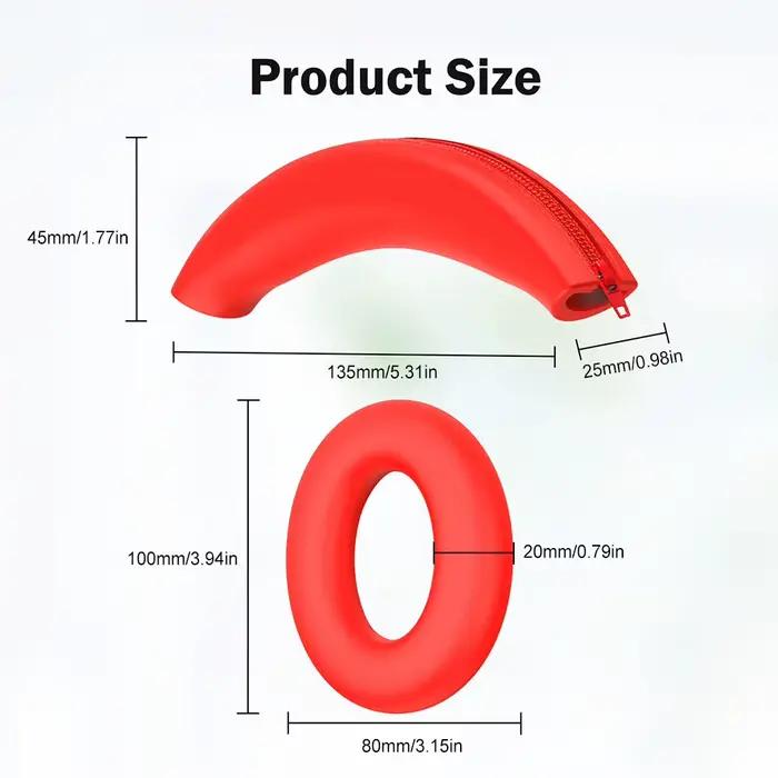 Coque antibruit en Silicone anti-rayures