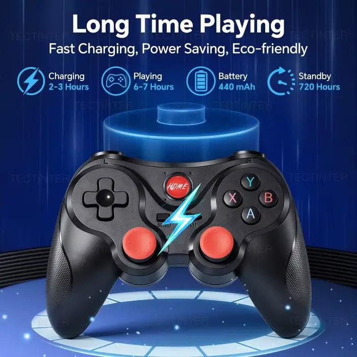 Manette de jeu sans fil Bluetooth pour PS4/PS3