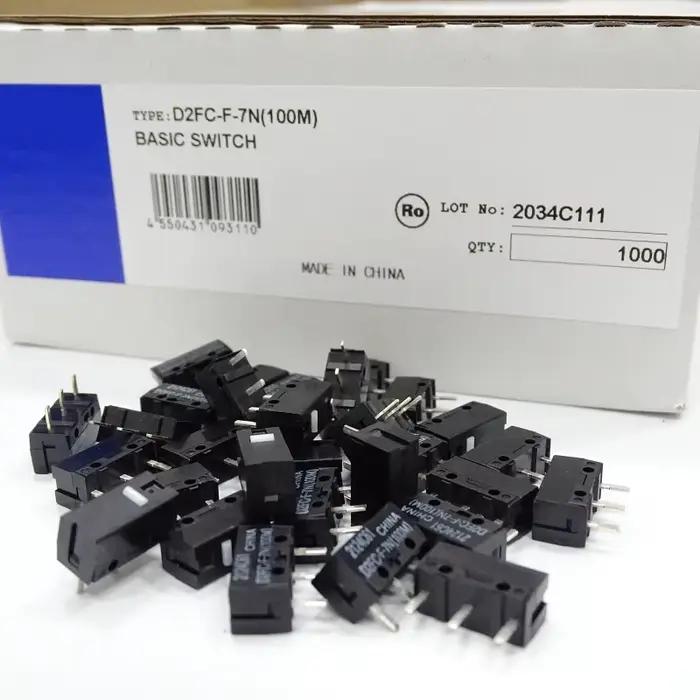 Micro-interrupteurs pour souris D2FC-F-7N (100M)