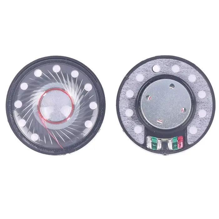 2 pièces 40mm 32ohm casque pilote Hifi