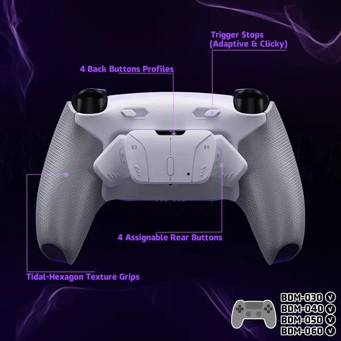 Kit de boutons arrière eXtremeRate pour manette PS5 BDM-060 RISE4 Plus MAX