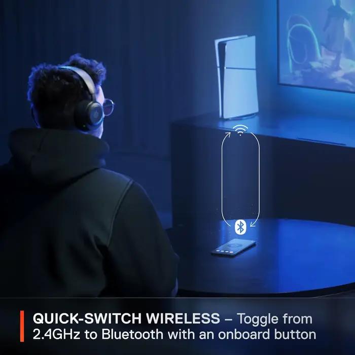 SteelSeries-Casque de jeu sans fil Arctis Nova 5