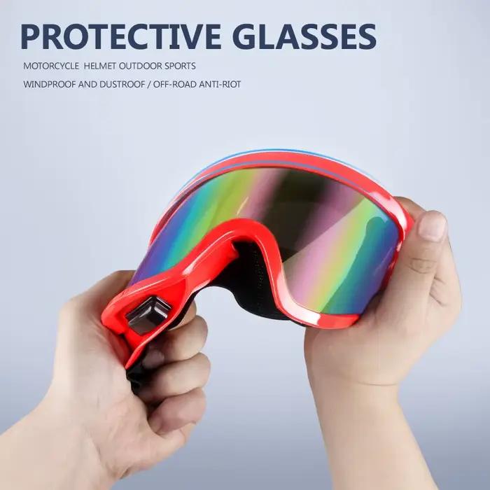 Lunettes de casque de moto lunettes de protection extérieures lunettes de soleil de moto lunettes ATV lunettes de Motocross ATV