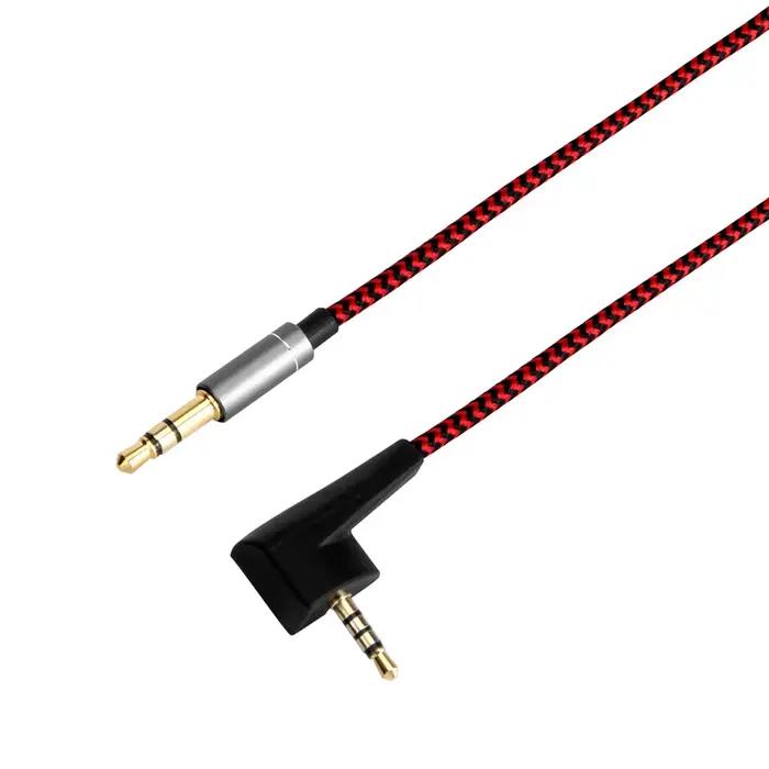 Nouveau câble Audio en Nylon pour écouteurs Sennheise HD438 HD439 HD451 HD461G/i HD471i